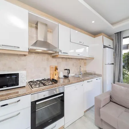 Pleasant Flat With Balcony In Konyaalti *